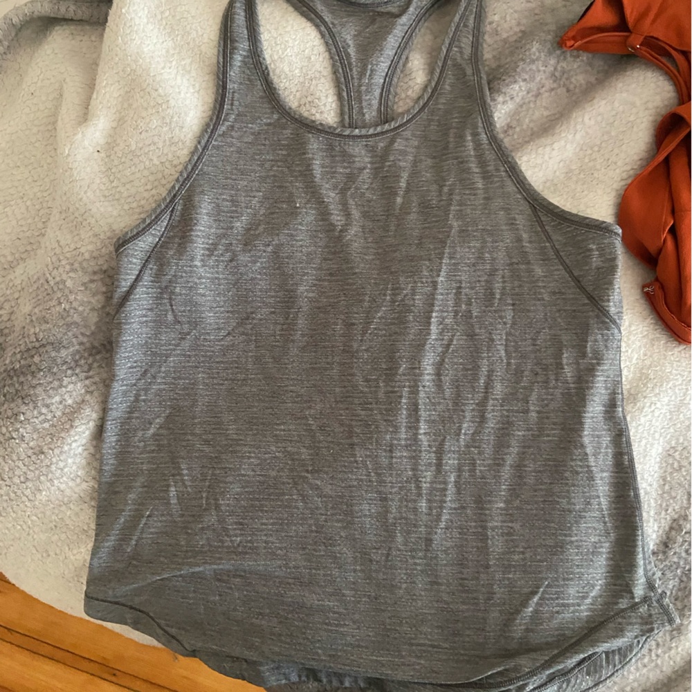 Lululemon gray racer back